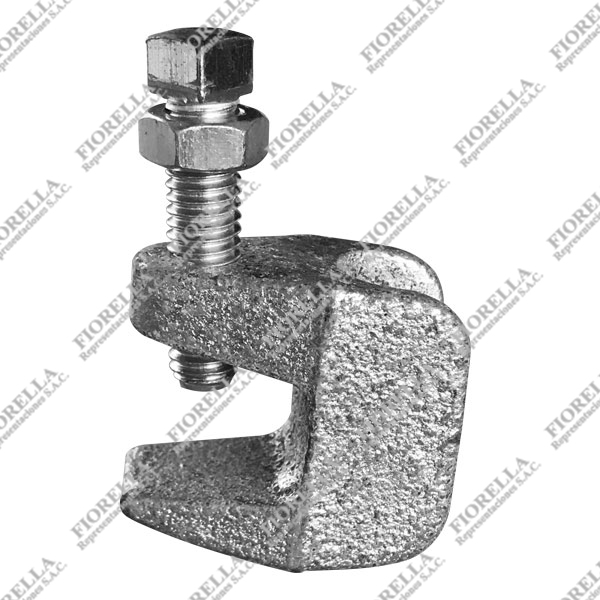 ABRAZADERA DE VIGA (BEAM CLAMPS) GALVANIZADA UL/FM