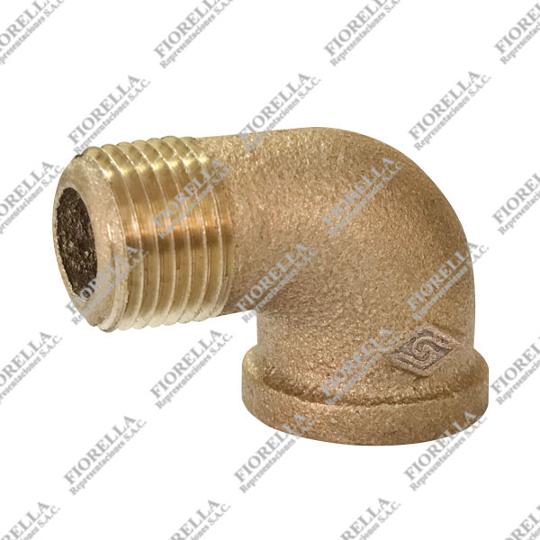 CODO CALLE X 90 BRONCE CLASE 125 NPT B1-20.1 MECH (92)