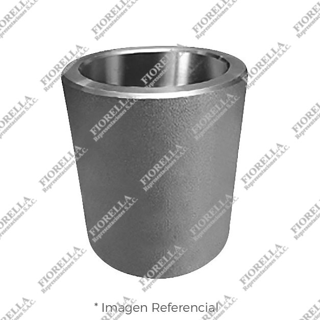 COPLA REDUCTORA (REDUCING COUPLING) DE ACERO FORJADO A105/ASME B16.11 X 3000 LBS SOLDABLES SW CERTIFICADO TEST API598 MARCA "FR"