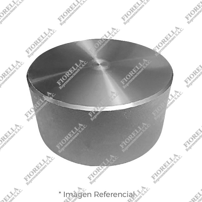TAPÓN HEMBRA (CAP) DE ACERO FORJADO ASTM A105 DISEÑO ASME / ANSI B16.11 CLASE 3000 EXTREMO SOLDABLE (SOCKET WELD)
