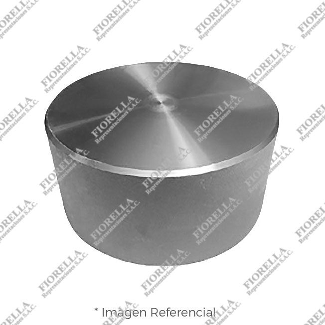 TAPÓN HEMBRA (CAP) DE ACERO FORJADO ASTM A105 DISEÑO ASME / ANSI B16.11 CLASE 3000 EXTREMO ROSCADO NPT