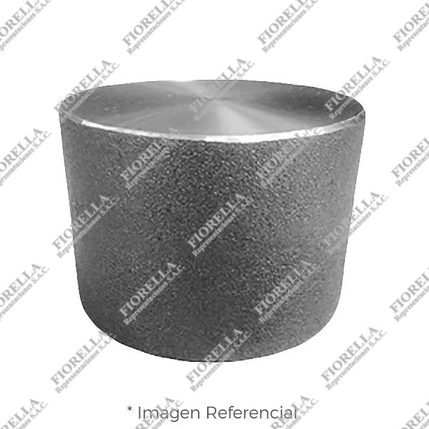 TAPON HEMBRA (CAP) DE ACERO FORJADO A105/ASME B16.11 X 6000 LBS EXTREMOS ROSCADOS NPT (B1.20.1) MARCA "FR"