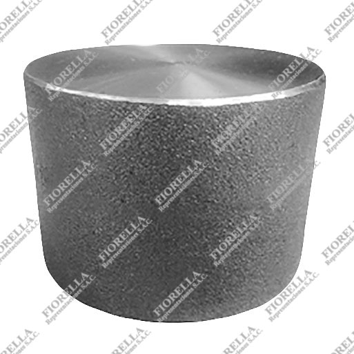 TAPÓN HEMBRA (CAP) DE ACERO FORJADO ASTM A105 DISEÑO ASME B16.11 CLASE 6000 EXTREMOS SOLDABLES (SOCKET WELD)