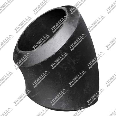 CODO (ELBOW BUTT WELDING) X 45 DE ACERO A234 WPB B16.9 SCH-160 EXTREMOS SOLDABLES MARCA "FR"