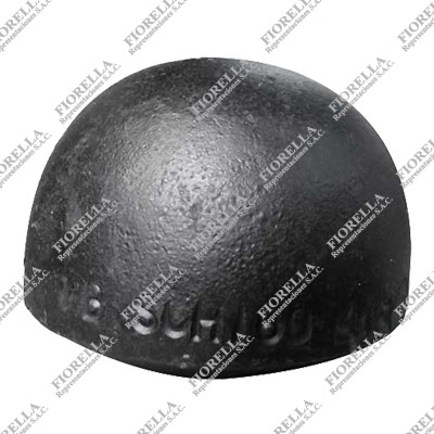 TAPON HEMBRA (CAP BUTT WELDING) DE ACERO A234 WPB B16.9 SCH-160 EXTREMOS SOLDABLES MARCA "FR"