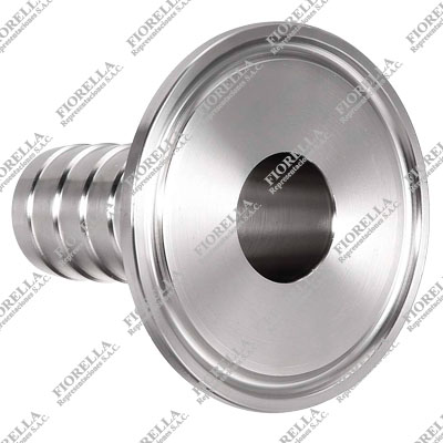 ACOPLE SANITARIO MIXTO ASTM A270 304 3A EXTREMOS CLAMP - MANGUERA