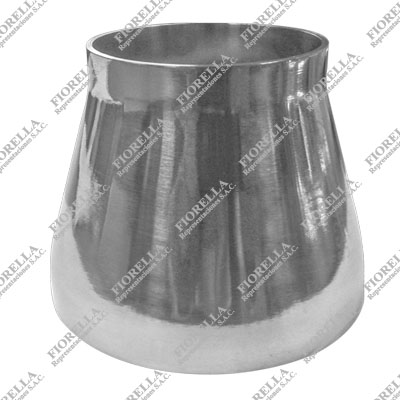 REDUCCIÓN CONCÉNTRICA SANITARIA ASTM A270 316L 3A EXTREMOS SOLDABLES
