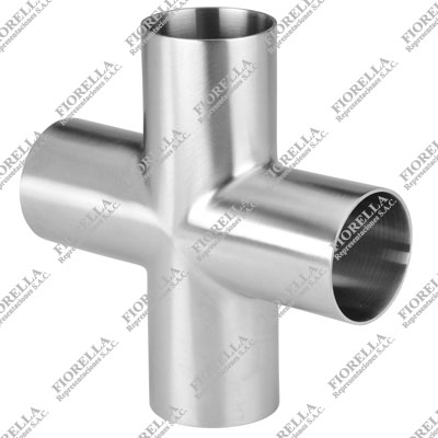 CRUZ SANITARIA ASTM A270 304 EXTREMOS SOLDABLES