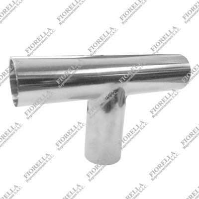 TEE SANITARIA ASTM A270 304 3A EXTREMOS SOLDABLES