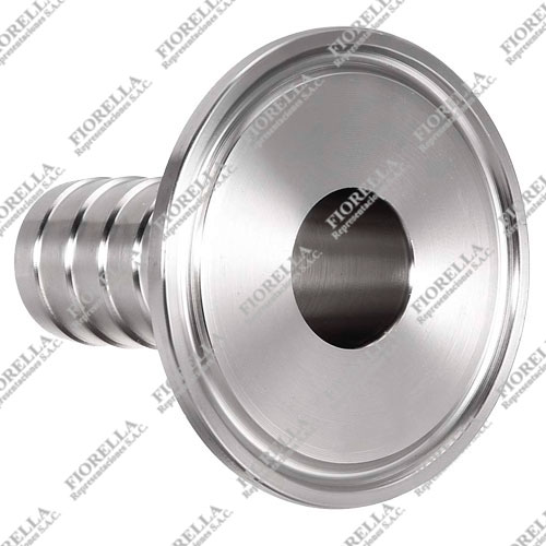ACOPLE SANITARIO MIXTO ASTM A270 316L 3A EXTREMOS CLAMP - MANGUERA