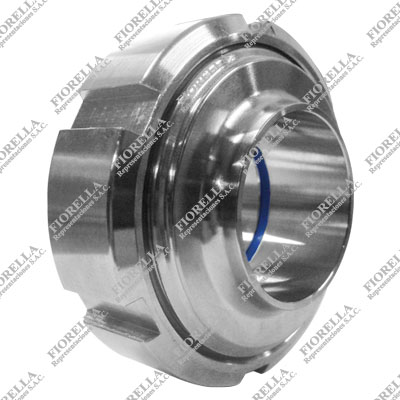 UNIÓN UNIVERSAL SANITARIA ASTM A270 304 SMS EMPAQUETADURA EPDM EXTREMOS SOLDABLES