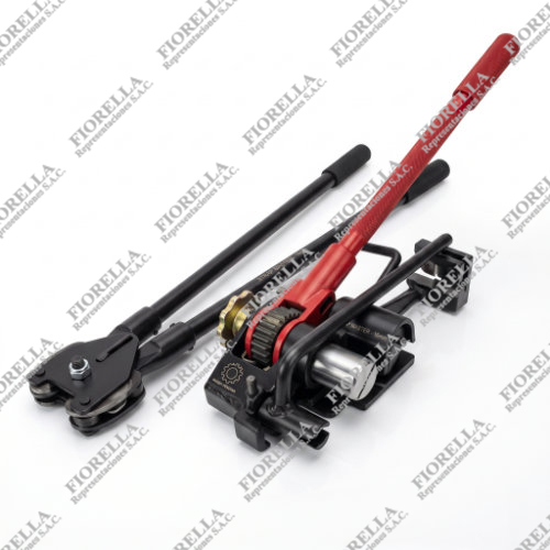 KIT DE HERRAMIENTAS ENZUNCHADORA TRANSPCK DE 5/8 PARA ZUNCHO DE PLASTICO ( 01TENSIONADOR Y 01 SELLADORA)