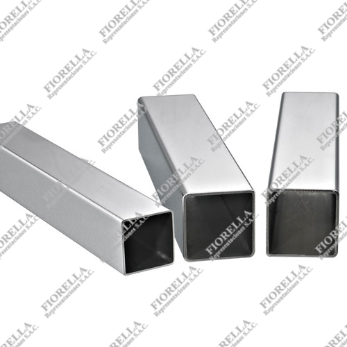 TUBO CUADRADO INOXIDABLE ORNAMENTAL 304/304L PULIDO GRADO 600