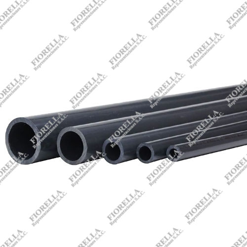 TUBO PVC-U GRIS SCH-80 X 5.80 MT. MARCA ISMA