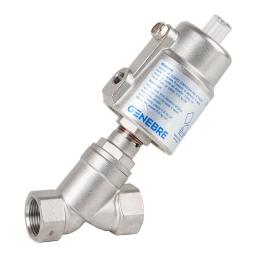 VALVULA TIPO "Y" C-316 C/ACTUADOR NEUMATICO SIMPLE EFECTO GENEBRE