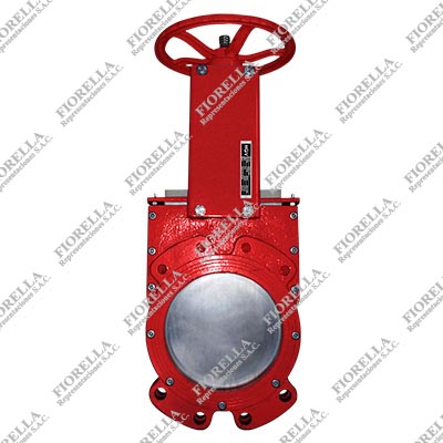 VÁLVULA CUCHILLA (TIPO COMPUERTA) WAFER FIERRO DÚCTIL ASTM A536 VASTAGO ASCENDENTE OS&Y ASIENTO EPDM 150 PSI (WOG) DISCO INOXIDABLE 316 (CF8M) TIPO INDUSTRIAL HGV