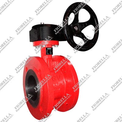 VÁLVULA MARIPOSA BRIDADA ANSI B16.5 RF TIPO "H" FIERRO DÚCTIL ASTM A536 ASIENTO EPDM DISCO ACERO INOXIDABLE 316 (CF8M) 200 PSI (WOG) TIPO INDUSTRIAL HGV