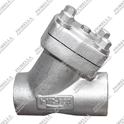 FILTRO "Y" ACERO INOXIDABLE FORJADO F182 -304 (CF8) CON CANASTILLA SS316 MESH40 CLASE 800 ROSCA NPT B1-20.1 TIPO INDUSTRIAL HGV