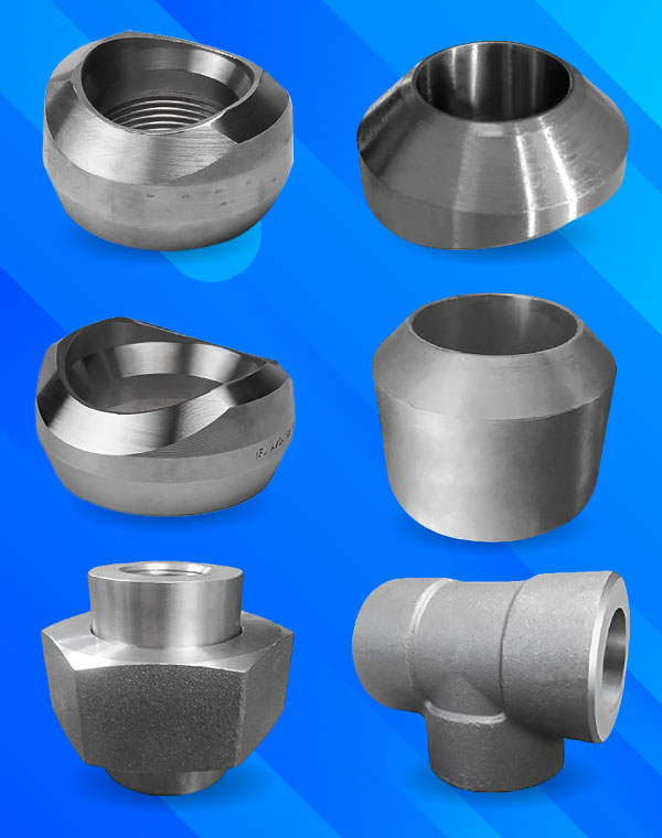 Conexiones de acero forjado astm a105 de 3000 y 6000 psig marca fr 